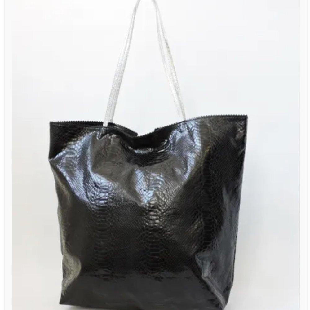 Oversized Carlos falchi fatto a mano tote